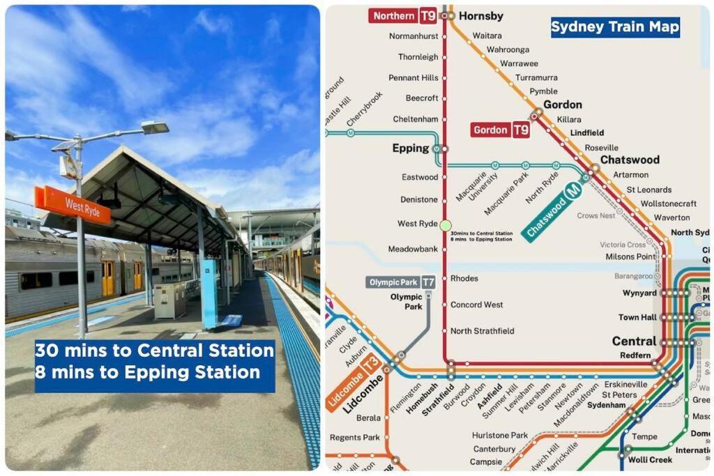 Parkview & Private Parking & Close To Station Apartment Sydney